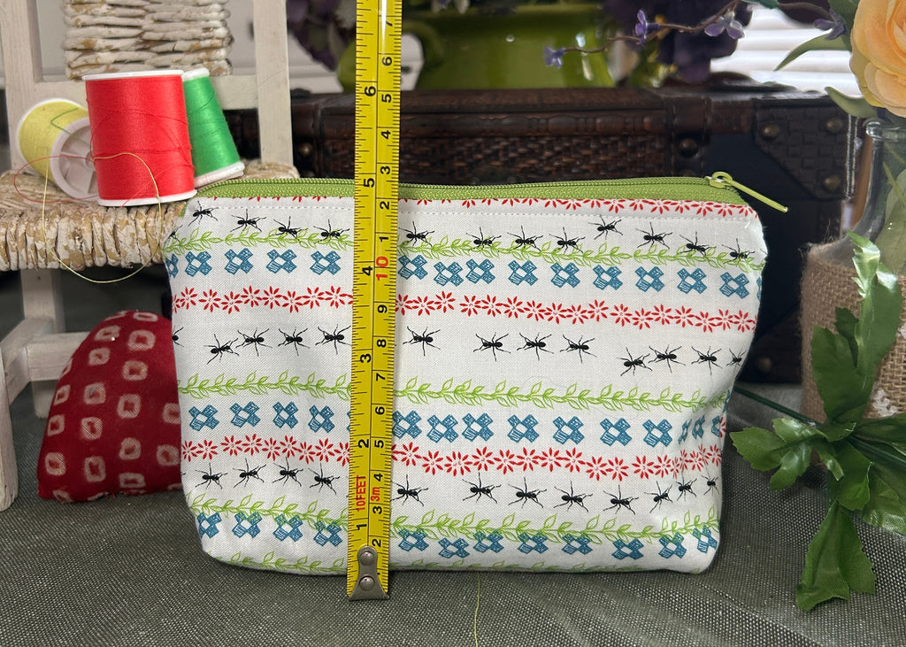 Ants Go Marching Cosmetic Zipper Pouch