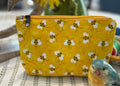 Cosmetic Zipper Pouch - Bee Kind to Bumbles
