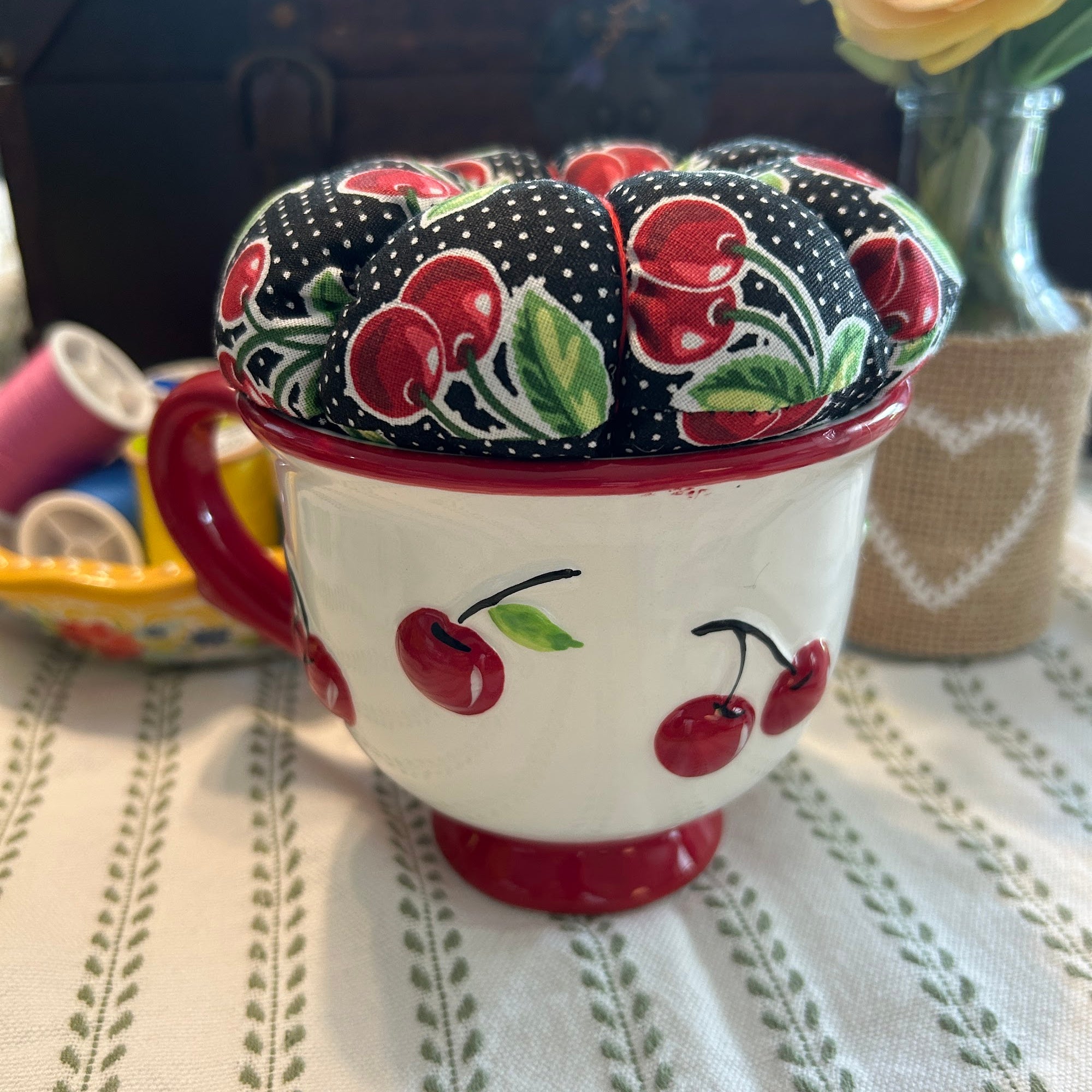 Cherry! Cherry Pie - Pin Cushion