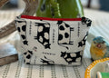 Cosmetic Zipper Pouch - Cockadoodle Moooo
