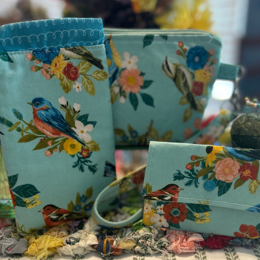 Gift Sets - Birds on Turquoise