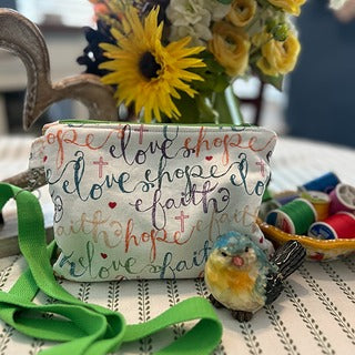 Cross Body Bag - Faith Hope and Love