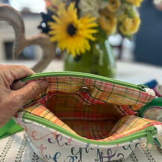 Cross Body Bag - Faith Hope and Love