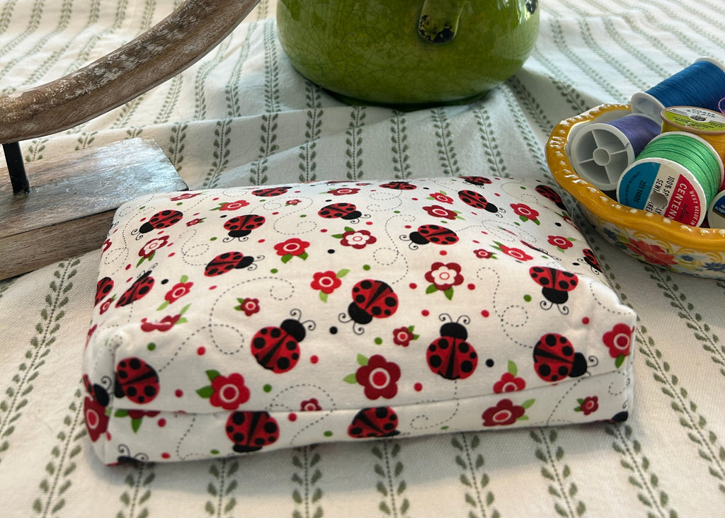 Cosmetic Zipper Pouch - Dancing Lady Bugs