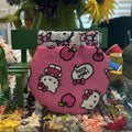Kiss Clasp Pouch - Hello Kitty Pink