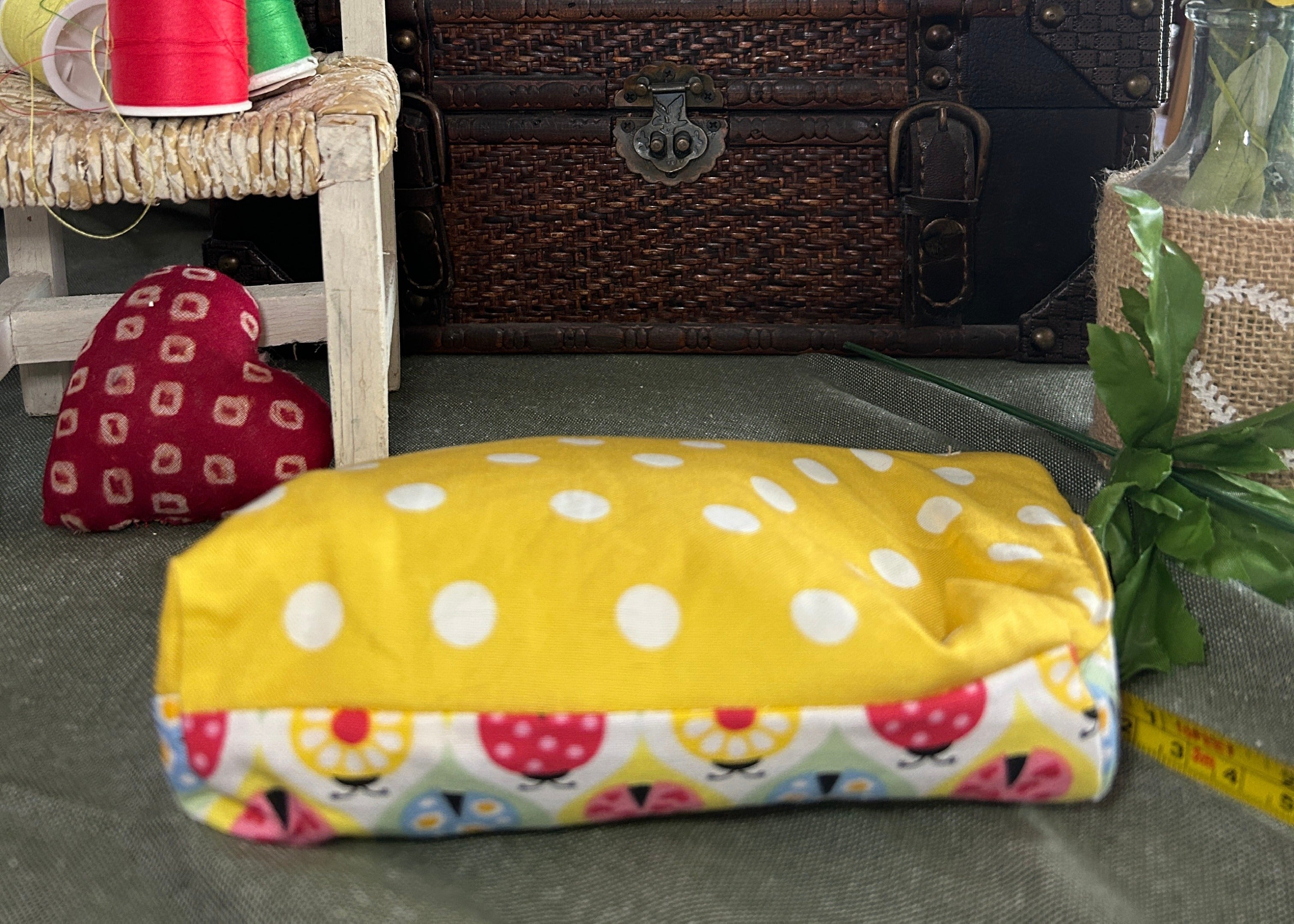 Colorful Lady Bugs Cosmetic Zipper Pouch