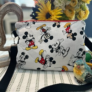 Cross Body Bag - Classic Mickey Mouse