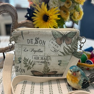 Cross Body Bag - Papillon Air Mail