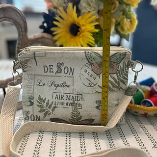 Cross Body Bag - Papillon Air Mail