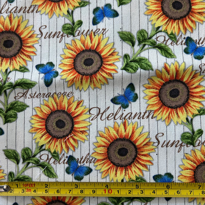 Sunflowers and Butterflies