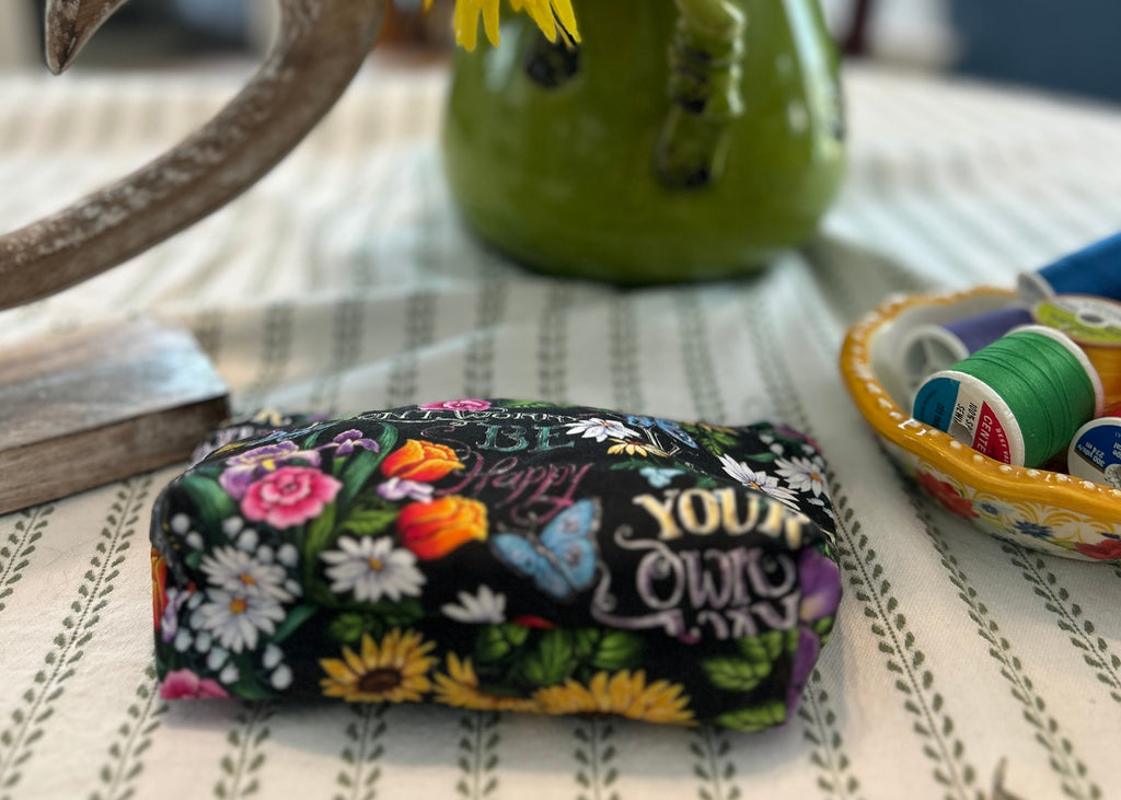 Cosmetic Zipper Pouch - Sunshine on a Cloudy Day