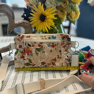 Cross Body Bag - Watercolor Floral